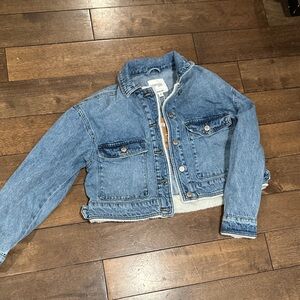 Kensie Vintage Luxe Blue Denim Jacket